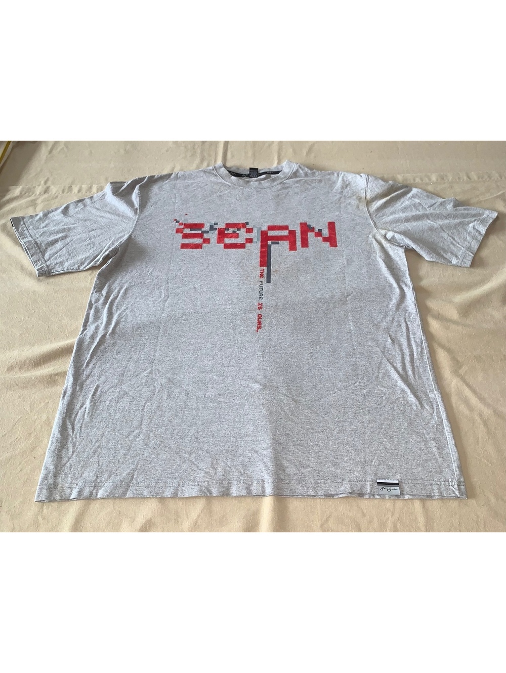 Sean John gray graphic T-shirt